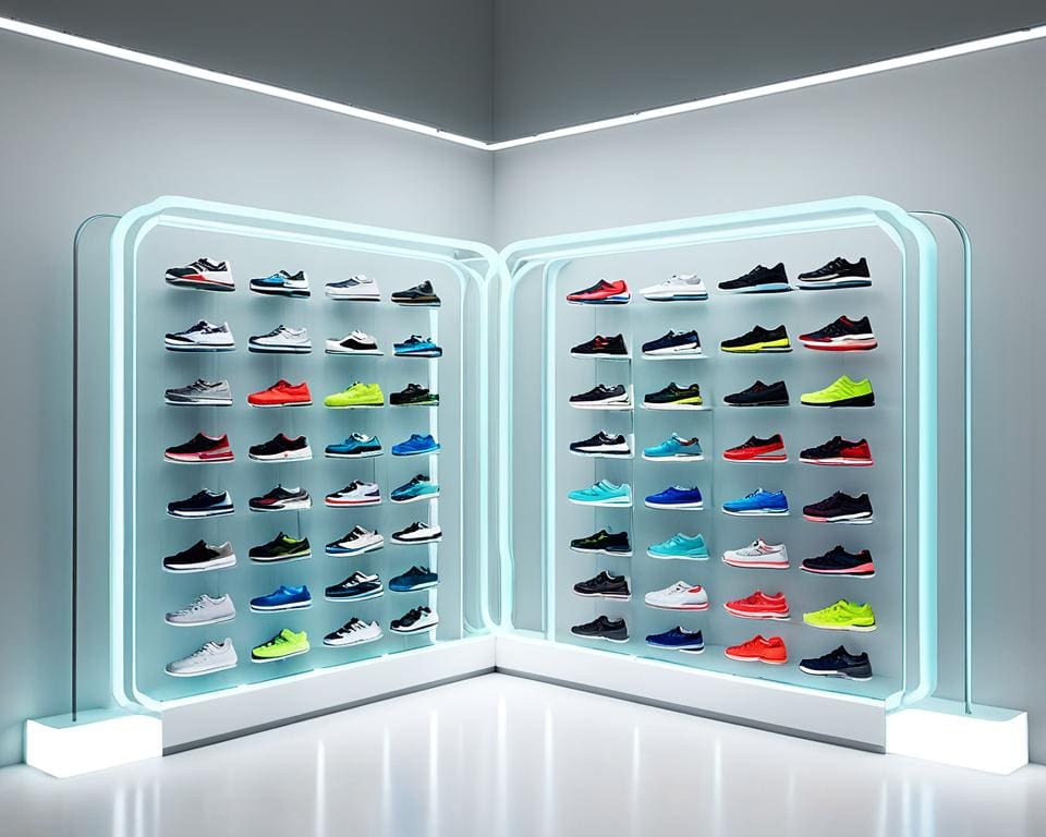 sneaker display systeem