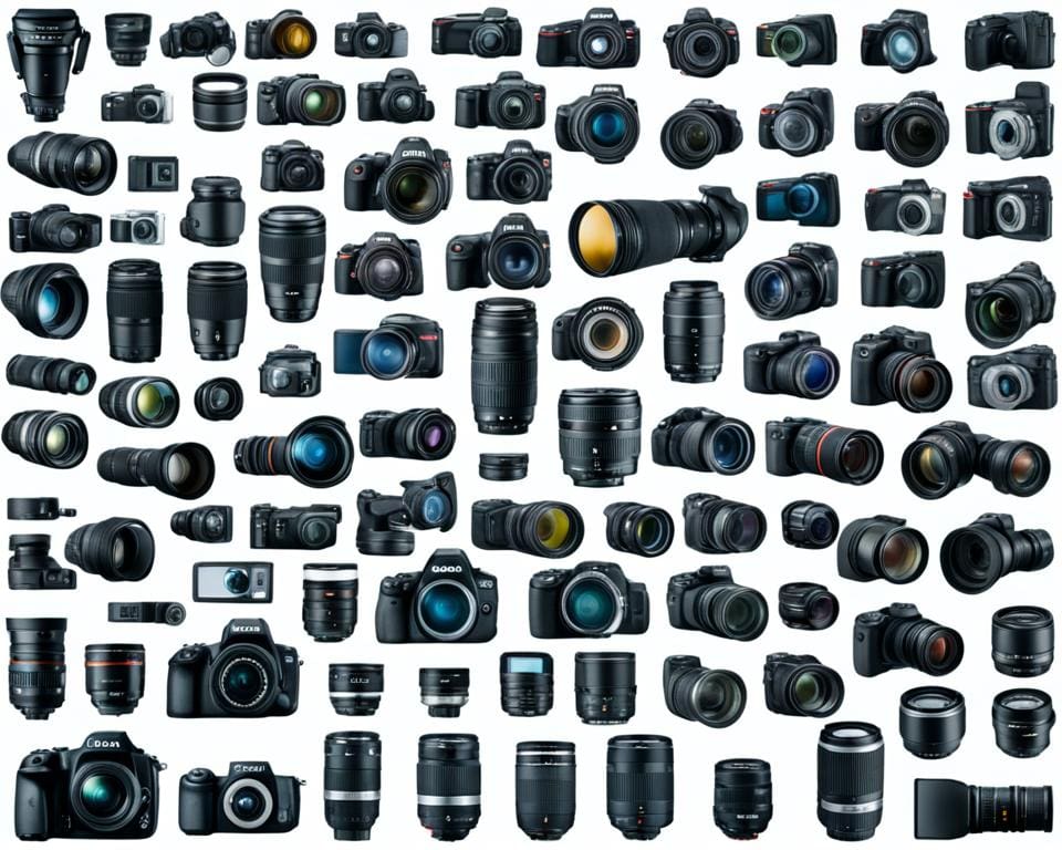 verschillende soorten camera's