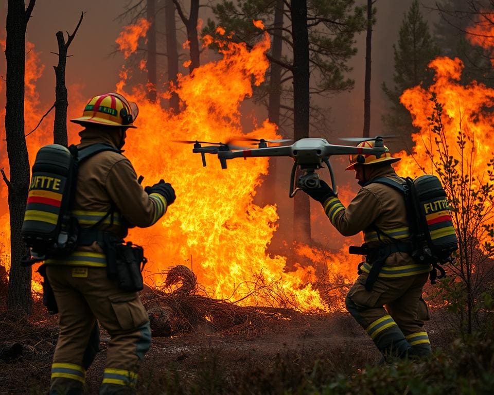 Brandweer en de strijd tegen natuurbranden: Nieuwe technieken