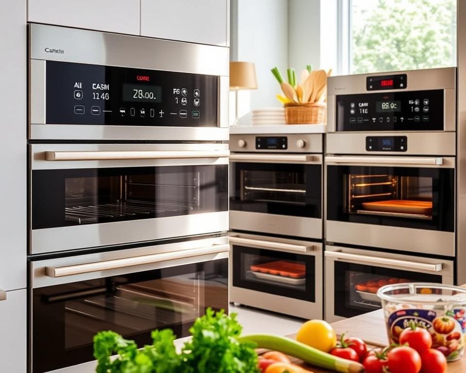 Elektrische ovens met meerdere kookstanden