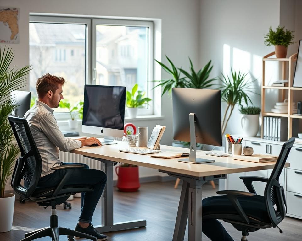 Ergonomische werkplek