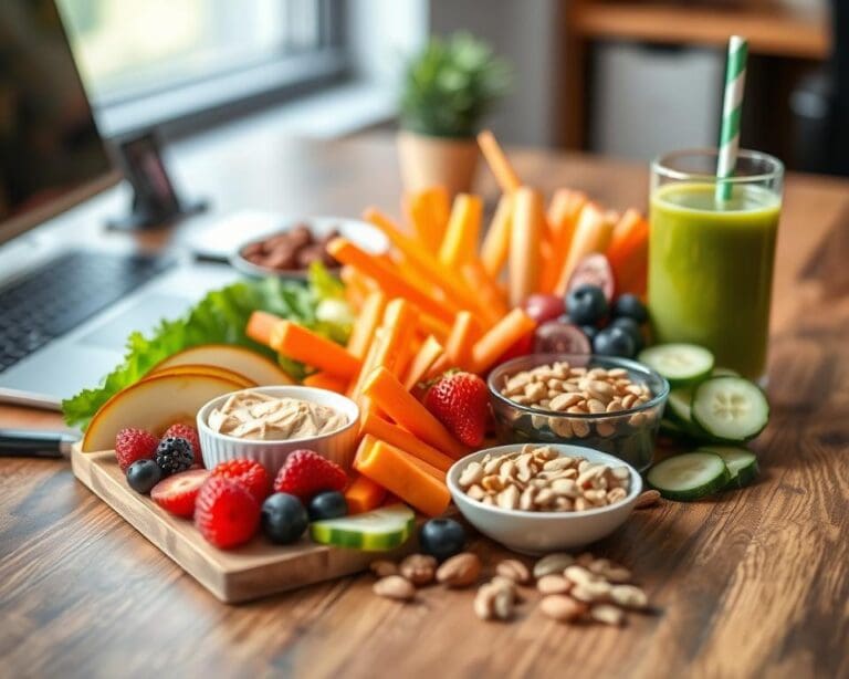 Gezonde snacks voor op het werk: Hoe je je energieniveau kunt verhogen