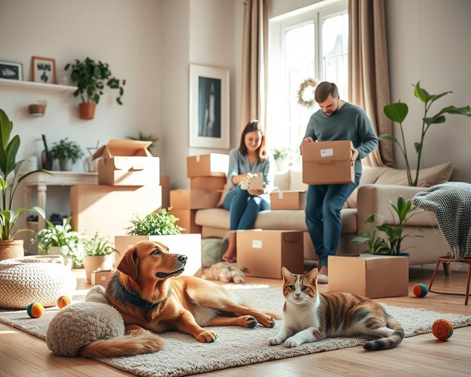 Hoe voorkom je dat je huisdieren stress ervaren tijdens verhuizingen?