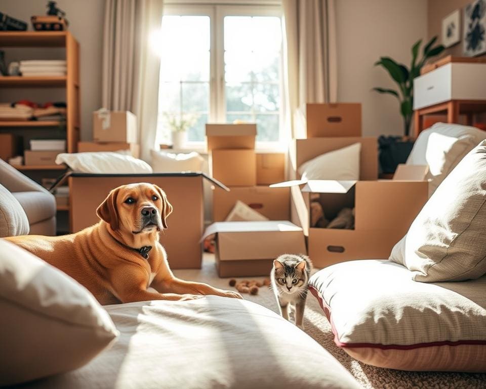 Hoe voorkom je dat je huisdieren stress ervaren tijdens verhuizingen?