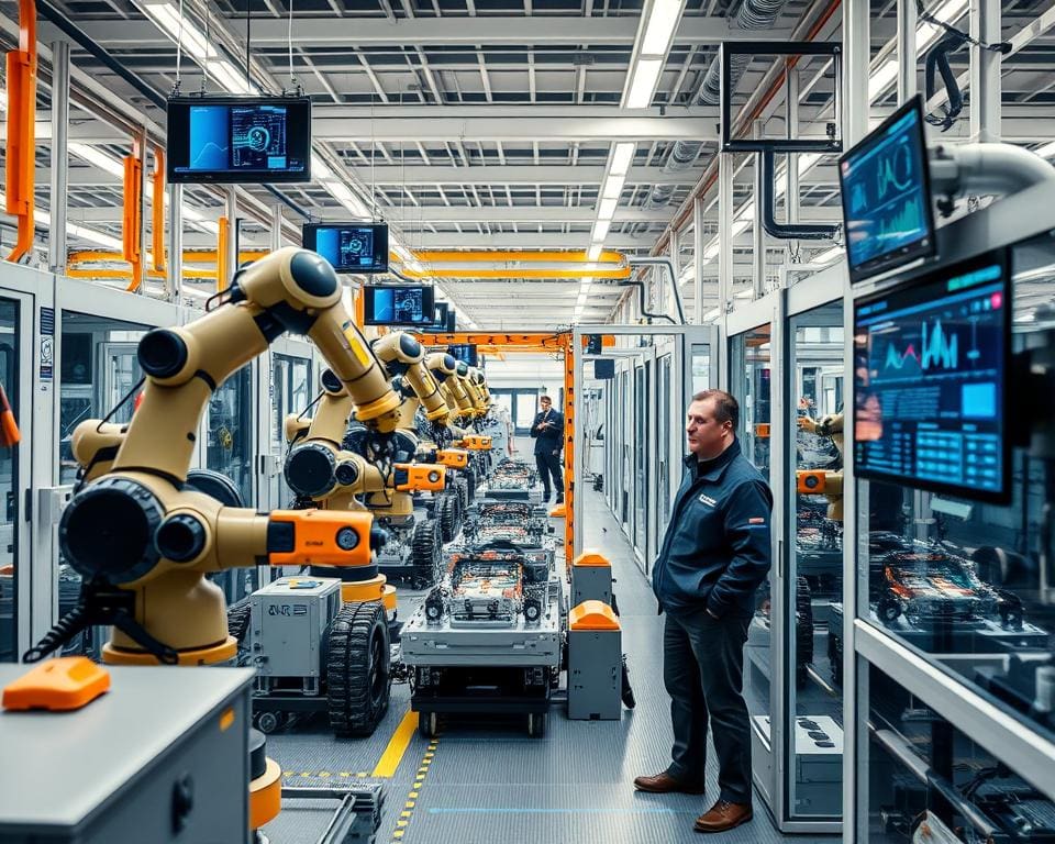 Industry 4.0 slimme fabrieken digitalisering van productieprocessen