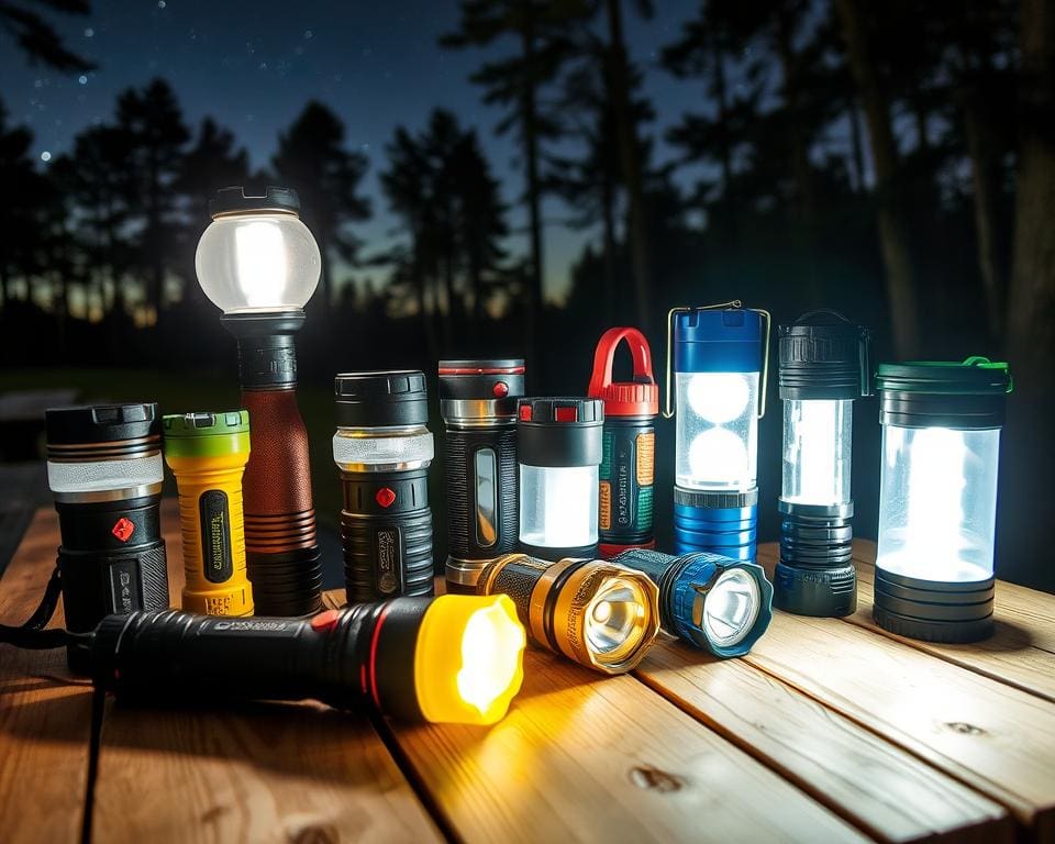 Kies de beste zaklampen voor kamperen en avonturen