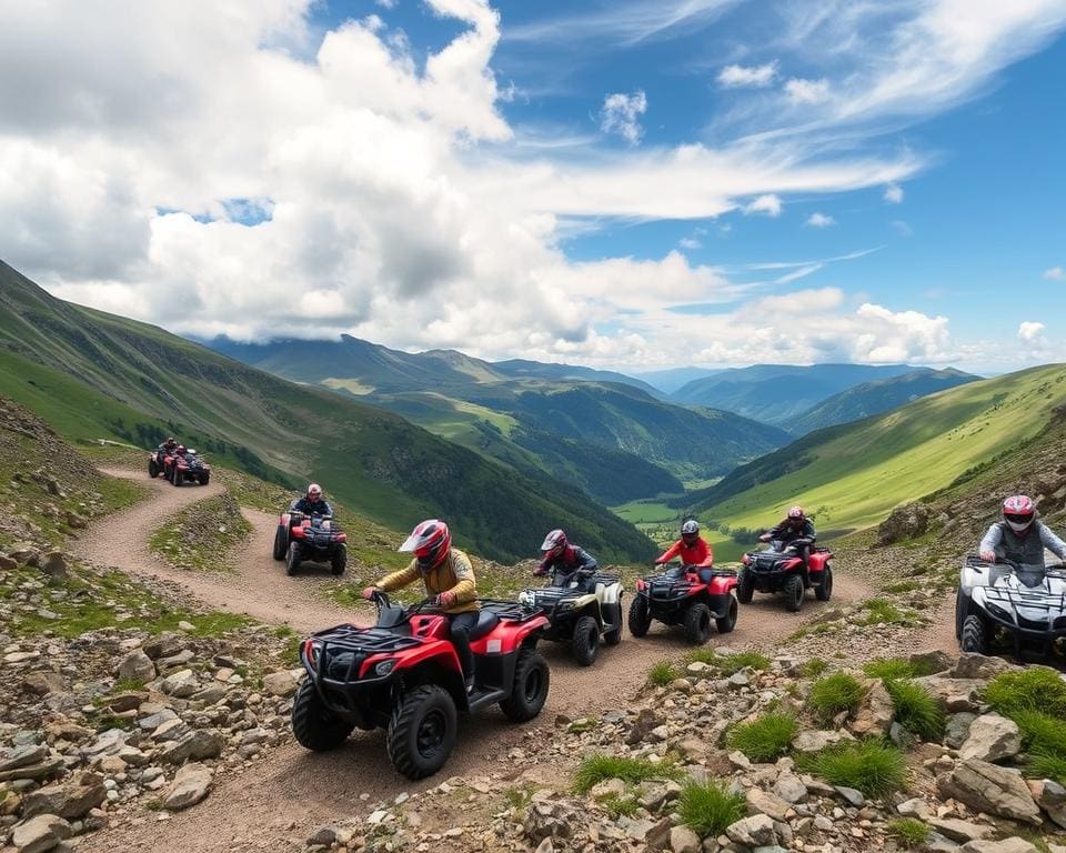 Quads in bergachtig terrein: Veiligheidstips en uitrusting