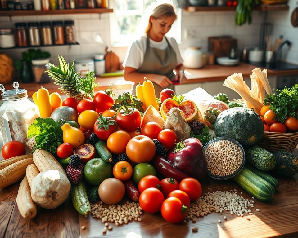 Voeding in gezonde levensstijl