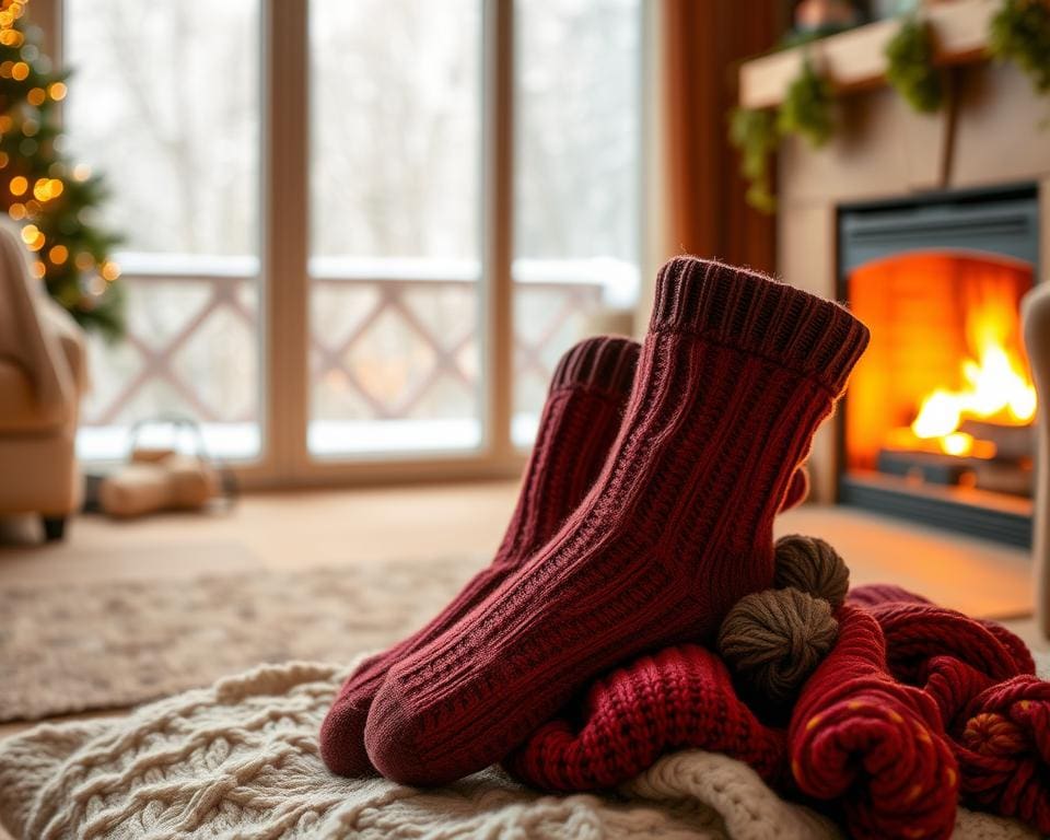 Warme sokken voor koude winternachten