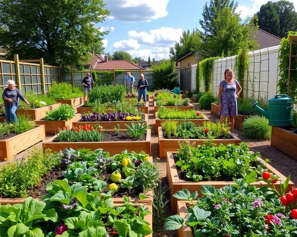 moestuin aanleggen in bakken