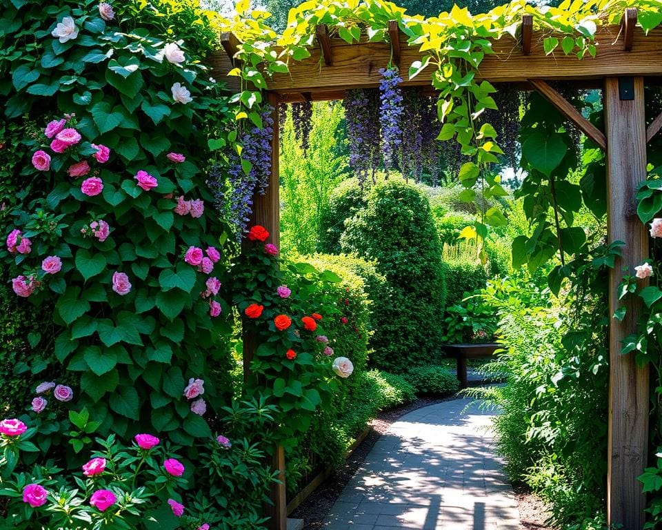 De Voordelen van Klimplanten voor Je Tuin