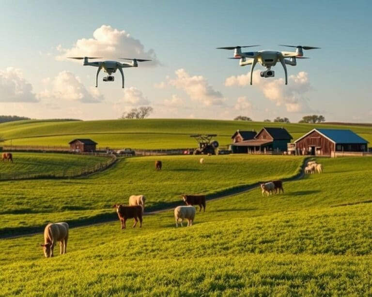 Hoe drones de veehouderij efficiënter maken