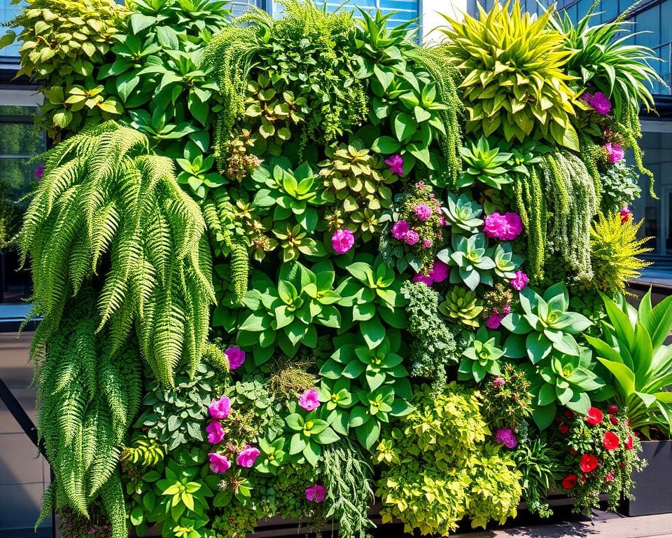 Top Planten voor Verticale Tuinen in Kleine Ruimtes