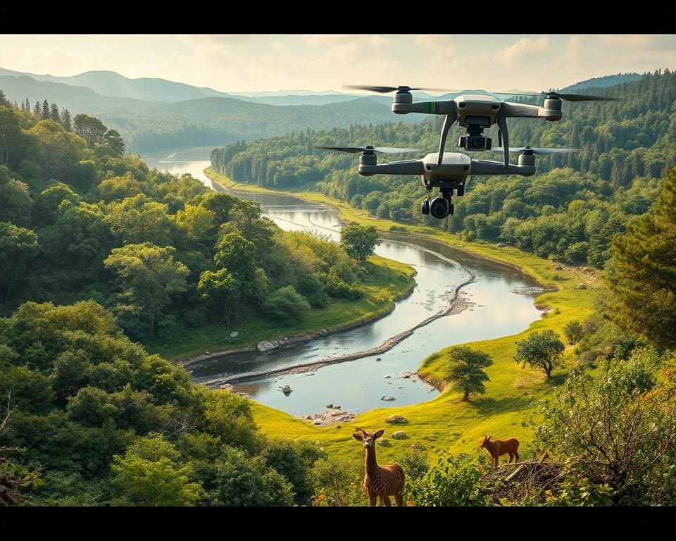 voordelen van drones voor natuurbehoud