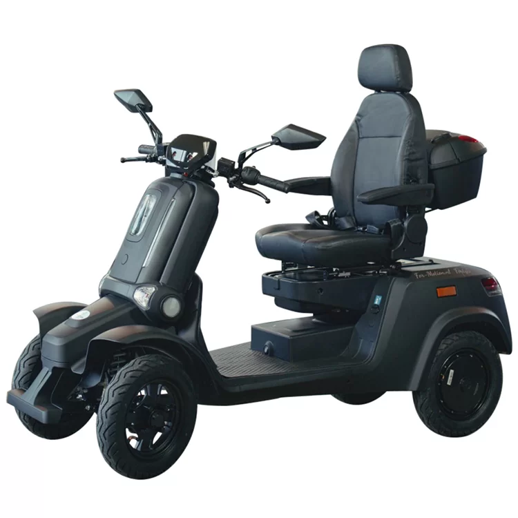 comfortabel rijden op een scootmobiel